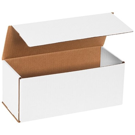 Bsc Preferred 12 x 5 x 5'' White Corrugated Mailers, 50PK BUY00018002